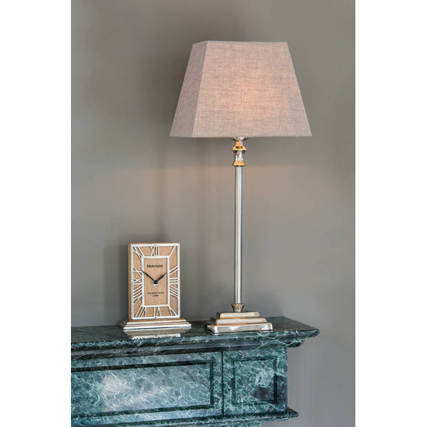 Light & Living - Lampvoet KOTA - 12x7.5x38cm - Zilver