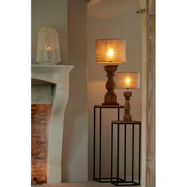 Light & Living - Lampvoet CADORE - Ø19x64cm - Bruin