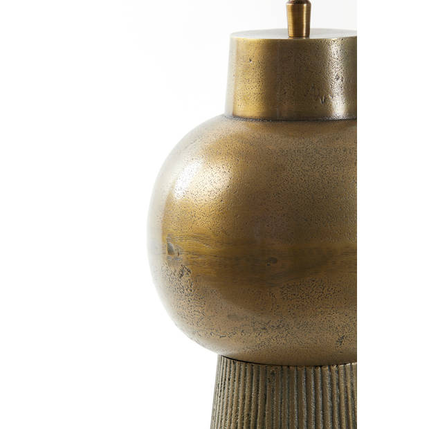 Light & Living - Lampvoet SHAKA - 18x18x33 - Goud