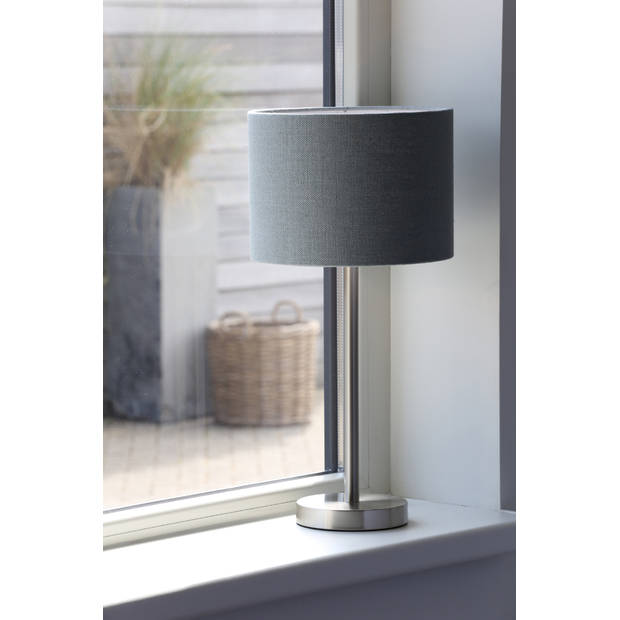 Light & Living - Lampvoet WASHINGTON - Ø14x39.5cm - Zilver