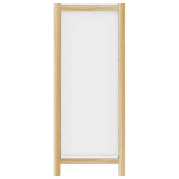 vidaXL Hoge kast 42x38x90 cm bewerkt hout wit