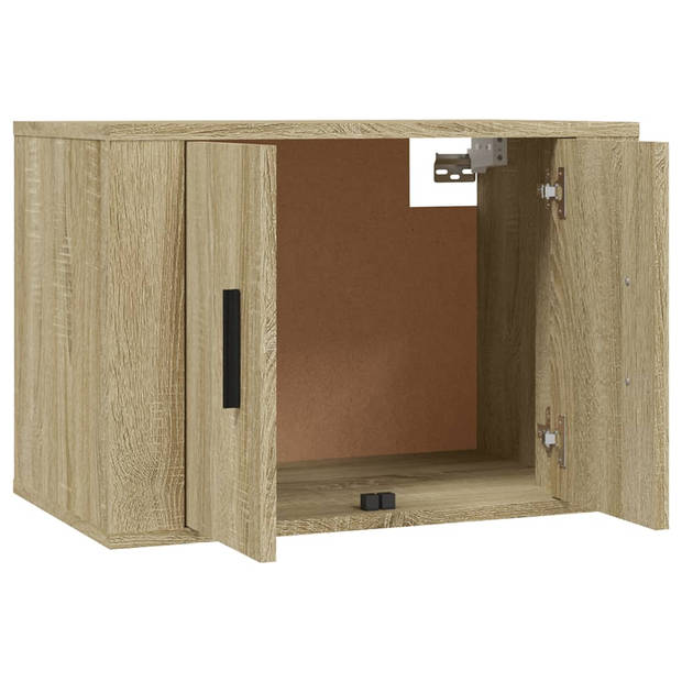 vidaXL Tv-wandmeubel 57x34,5x40 cm sonoma eikenkleurig