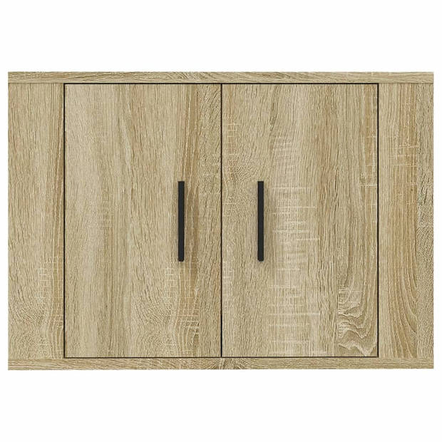 vidaXL Tv-wandmeubel 57x34,5x40 cm sonoma eikenkleurig