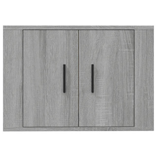 vidaXL Tv-wandmeubel 57x34,5x40 cm grijs sonoma eikenkleurig