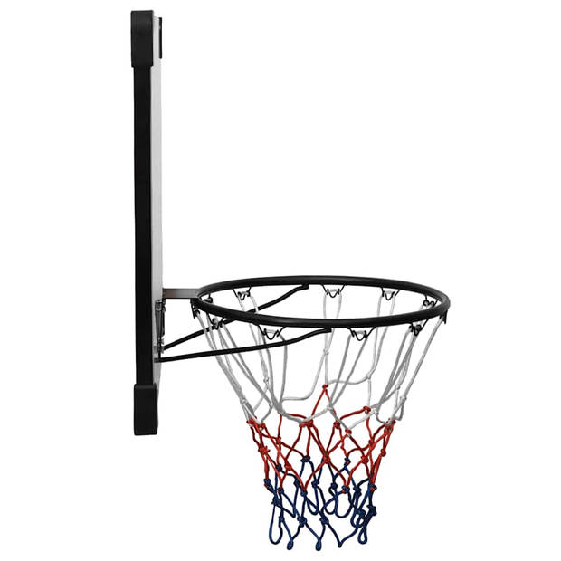 vidaXL Basketbalbord 90x60x2,5 cm polycarbonaat transparant