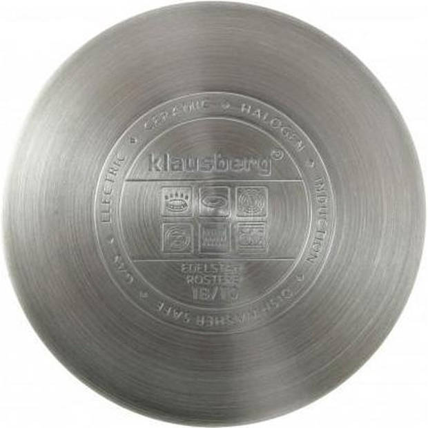 Klausberg KB-7220 kookpan - 1,6L - rvs - alle warmtebronnen