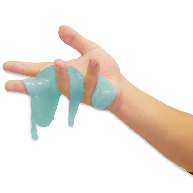 Marble slime - Groen en blauw 200gr