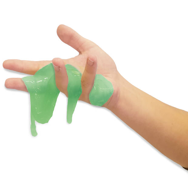 Marble slime - Paars en groen 200gr