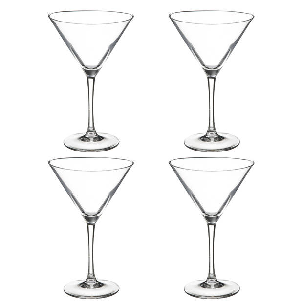 OTIX Martini Glazen - Transparant - 4 Stuks - 300 ml - Cocktail Set