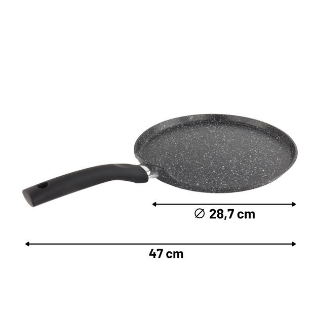 OTIX Crepe Pan - Aluminium - 28,5 cm - Crepe Maker - Inductie