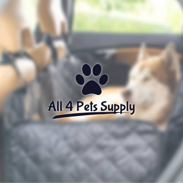 All 4 Pets Supply® Waterdichte hondendeken auto achterbank en kofferbak - Inc. Luxe opbergzak - Hondenkleed