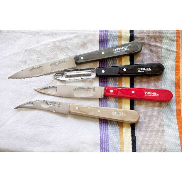 Opinel N°125 Bon Appétit Loft Tafelmessenset - 4-delig - Multicolor