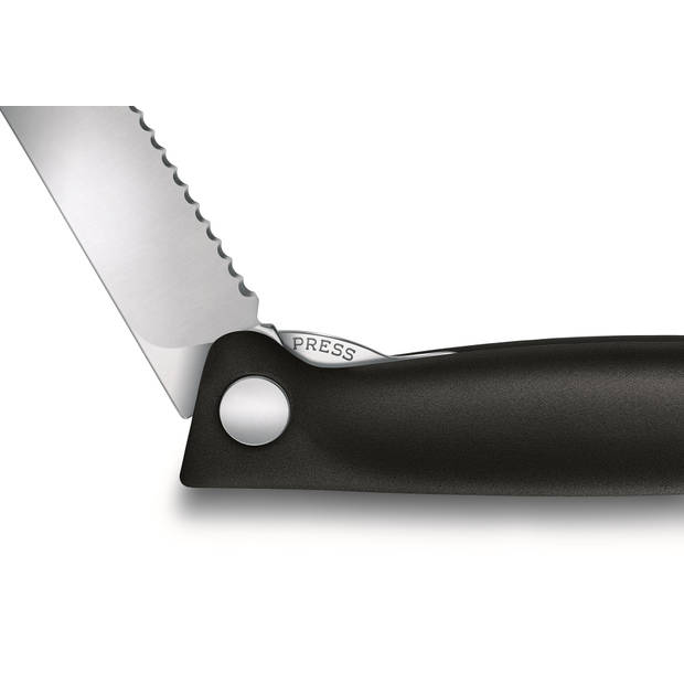 Victorinox SwissClassic Inklapbare Tomatenmessenset - 2-delig - Zwart