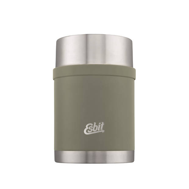 Esbit Sculptor Thermos Voedselcontainer - 750 ml - RVS - Steen Grijs