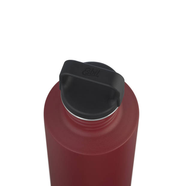 Esbit Sculptor Waterfles - 750ml - Rood - RVS Drinkfles - Lusdop