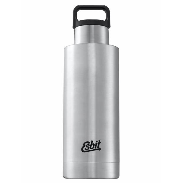 Esbit Sculptor Thermosfles - 750ml - Mat Zilver - Lusdop - Lekvrij