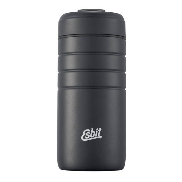 Esbit Majoris Thermosbeker - 450ml - Donker Grijs - Fliptop Deksel