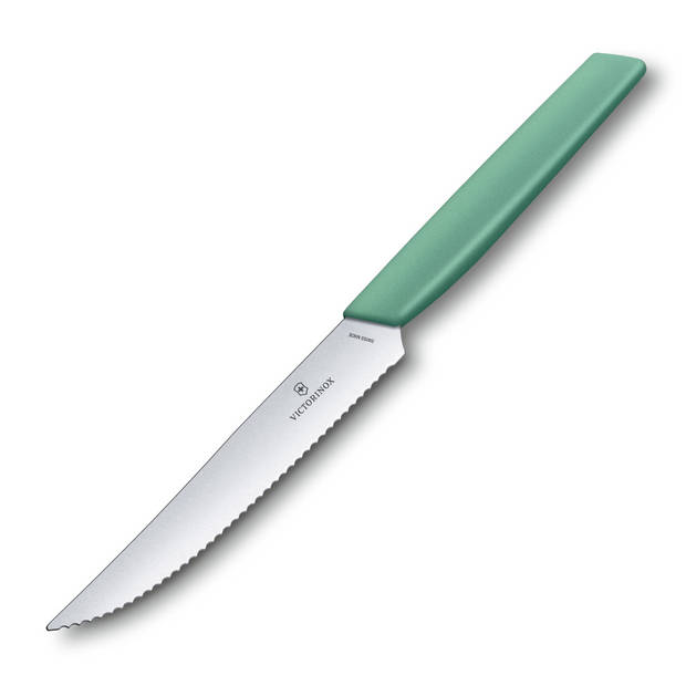 Victorinox Swiss Modern Steakmessen - 6-delig - RVS/Mintgroen - Kartel