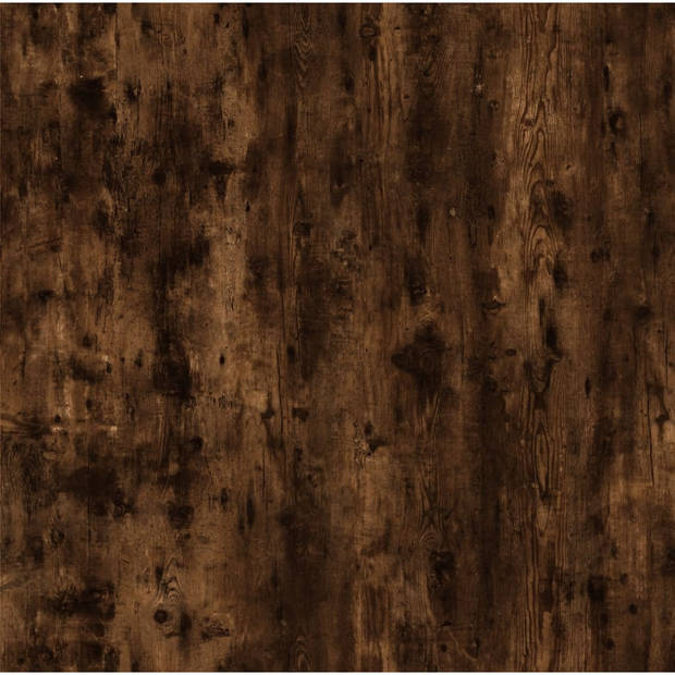 vidaXL Salontafel 60x44,5x45 cm bewerkt hout gerookt eikenkleurig