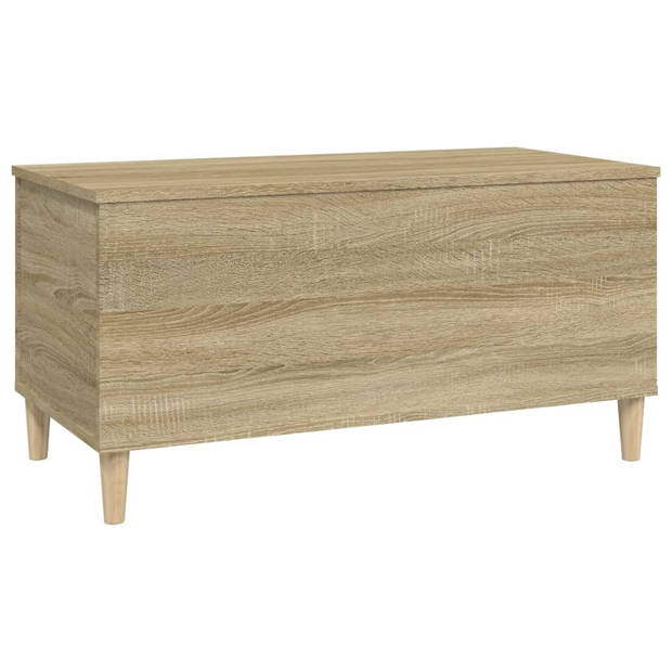 The Living Store Salontafel Lift-top Sonoma Eiken 90x44.5x45cm