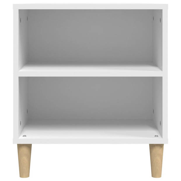 vidaXL Tv-meubel 102x44,5x50 cm bewerkt hout wit