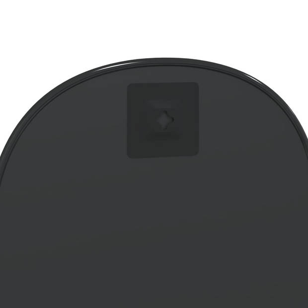 vidaXL Wandspiegel 40x30 cm zwart