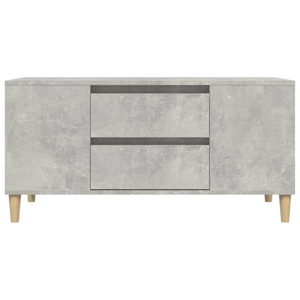 The Living Store TV-meubel - Scandinavische stijl - Bewerkt hout - 102 x 44.5 x 50 cm