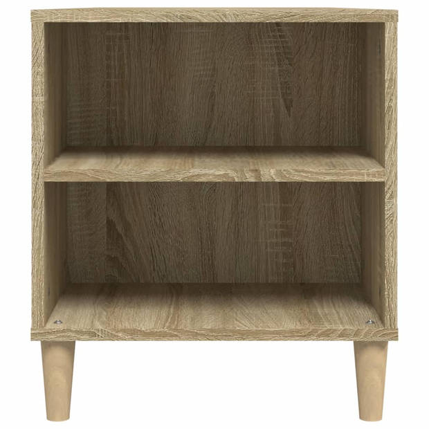 vidaXL Tv-meubel 102x44,5x50 cm bewerkt hout sonoma eikenkleurig