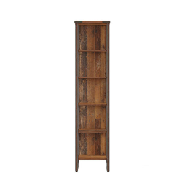 Prime A kantoor wandkast 5 planken, Old Wood decor.