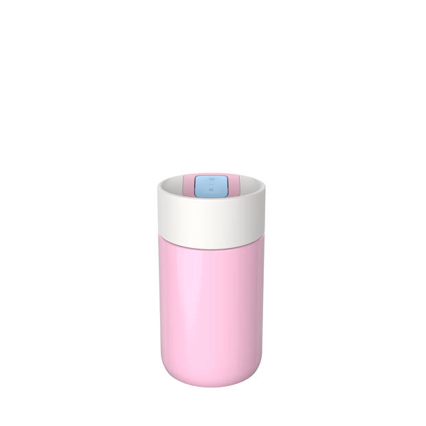 Thermosbeker/Koffiebeker - 300 ml - Lekvrij - 6 uur warm - Kambukka isoleerbeker - Olympus Pink Kiss