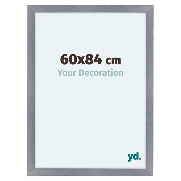 Como MDF Fotolijst 60x84cm Aluminium Geborsteld