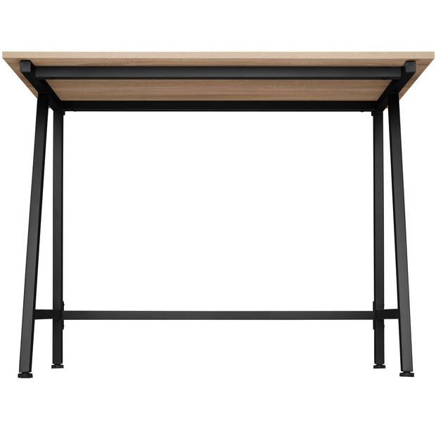 tectake - Bureau Newton industrieel lichtbruin - 100 x 50 x 77 cm - 404422