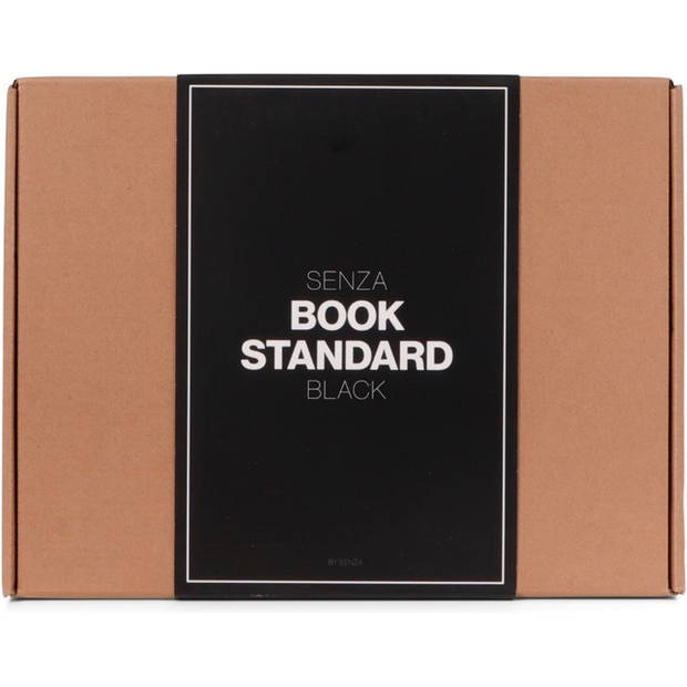 SENZA Boekenstandaard - Boekenhouder - 33 x 29 x 19,5 cm - Zwart