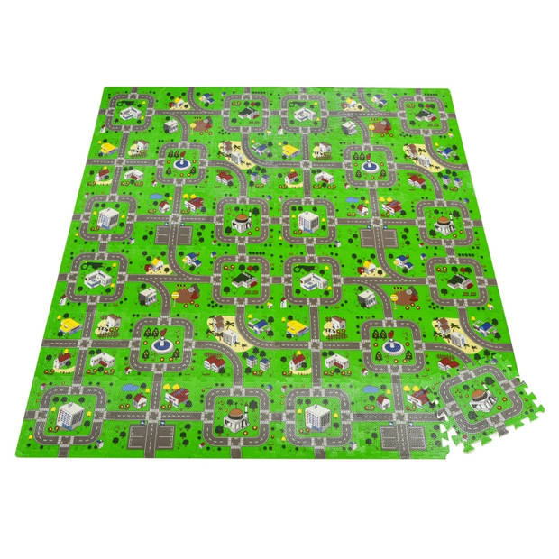 Speelmat foam - Puzzelmat - Kruipmat - 36 stuks - Waterafstotend - Veelkleurig - 31,5 x 31,5 cm