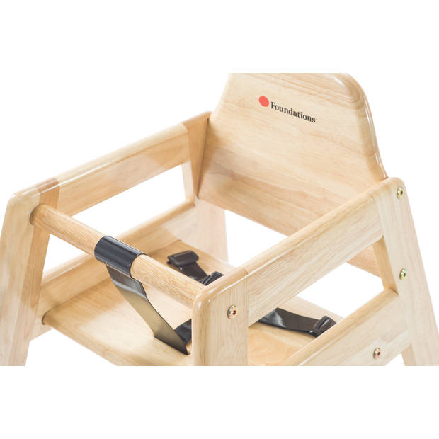 FOUNDATIONS - NeatSeat Kinderstoel, massief hout, natuurlijk hout