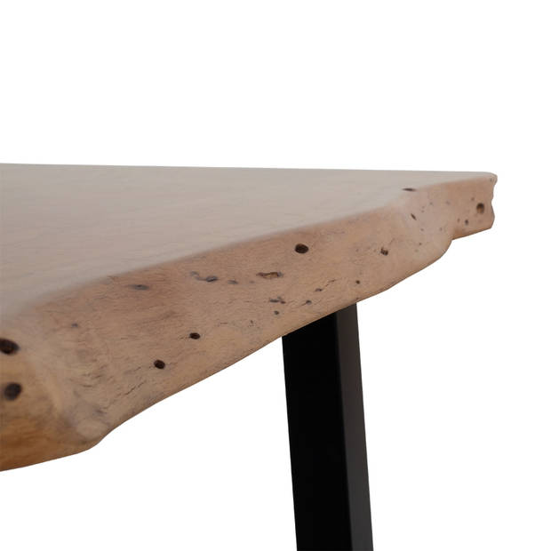 Giga Meubel - Bartafel Acaciahout - 150 cm - Boomstam Bartafel Lars