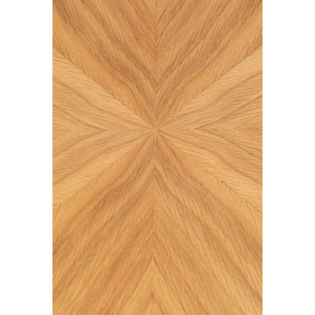 Housecraft Fabio Eettafel Rond Hout 100 cm Naturel