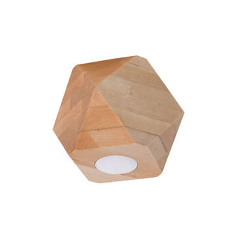 Sollux Plafondlamp Woody hout