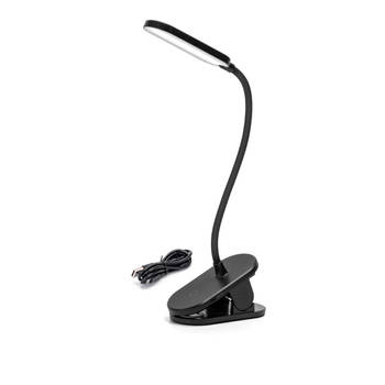 Aigostar 10A54 - Bureaulamp Led - Dimbaar - Touch Control - Opladende USB - Leeslamp - Bedlamp - Zwart