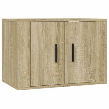 vidaXL Tv-wandmeubel 57x34,5x40 cm sonoma eikenkleurig