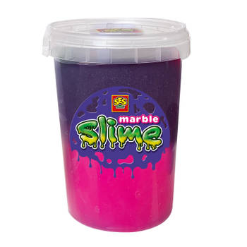 Marble slime - Roze en paars 200gr