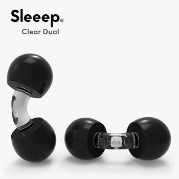 Flare Audio Sleeep Clear Dual Dual tip edition slaapdopje oordop slapen anti snurk herbruikbaar