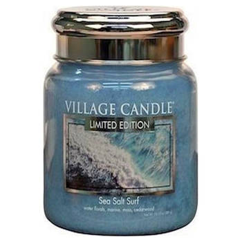 Village Candle - Sea Salt Surf - Medium Candle - 105 Branduren