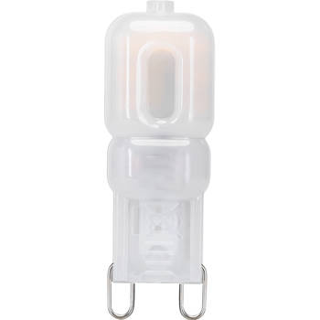 LED Lamp - Velvalux - G9 Fitting - Dimbaar - 3W - Warm Wit 3000K - Melkwit Vervangt 32W