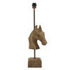 Light & Living - Lampvoet HORSE - 27x14.5x68cm - Bruin