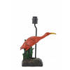 Light & Living - Lampvoet CRANE - 31.5x14x41 - Rood