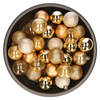 Cosy & Trendy kerstballen - 48x - goud - 6 cm - in opbergtas - Kerstbal