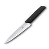 Victorinox Swiss Modern Koksmes - 15cm - RVS/PP Kunststof - Zwart