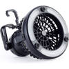 Niceey Campinglamp - Mini Ventilator - Zwart