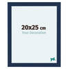 Fotolijst 20x25cm Donkerblauw Geveegd MDF Como